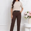 pantaloni-cu-croi-conic-talie-inalta-si-curea