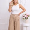 pantaloni-culotte-bej-cu-cordon-in-talie-dama