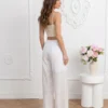 pantaloni-dama-albi-wide-leg-cu-broderie-si-talie-elastica