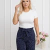 pantaloni-dama-lungi-wide-leg-bleumarin-cu-dungi-fine-talie-elastica-si-cordon