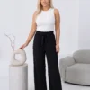 pantaloni-dama-negri-lungi-wide-leg-cu-talie-elastica-si-cordon