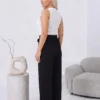pantaloni-dama-negri-lungi-wide-leg-cu-talie-elastica-si-cordon