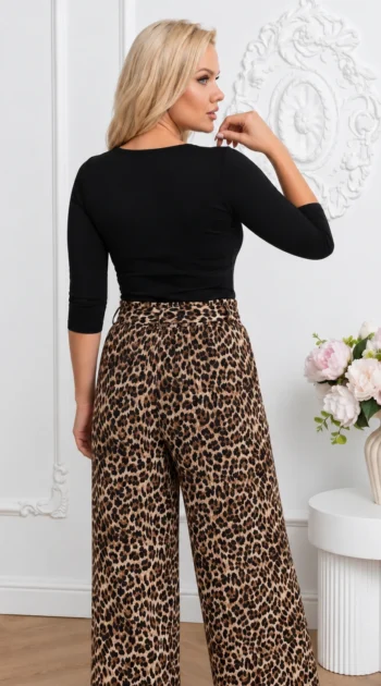 pantaloni-dama-wide-leg-cu-imprimeu-leopard-si-talie-elastica