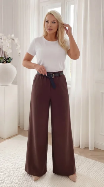 pantaloni-eleganti-ciocolatii-cu-talie-inalta-croi-larg-tip-palazzo
