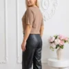 pantaloni-eleganti-din-piele-ecologica-cu-talie-inalta-si-curea-inclusa