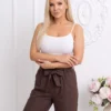 pantaloni-eleganti-maro-cu-talie-inalta-si-cordon
