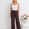 pantaloni-eleganti-maro-cu-talie-inalta-si-cordon