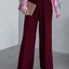 pantaloni-evazati-eleganti-cu-talie-inalta-elastica-burgundy
