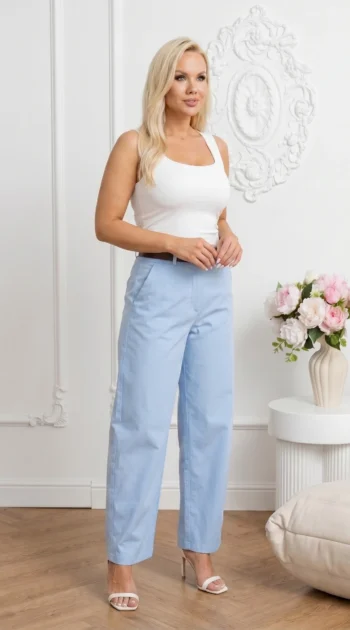 pantaloni-lejeri-cu-talie-elastica-si-curea-inclusa