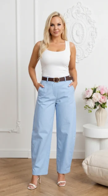 pantaloni-lejeri-cu-talie-elastica-si-curea-inclusa