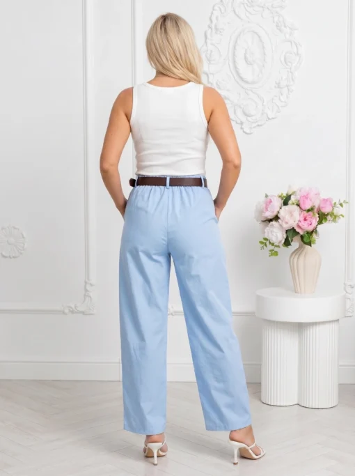 pantaloni-lejeri-cu-talie-elastica-si-curea-inclusa