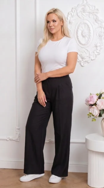 pantaloni-lejeri-cu-talie-elastica-si-pense-sm-albastru-inchis