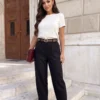 pantaloni-negri-cu-croi-barrel-si-curea