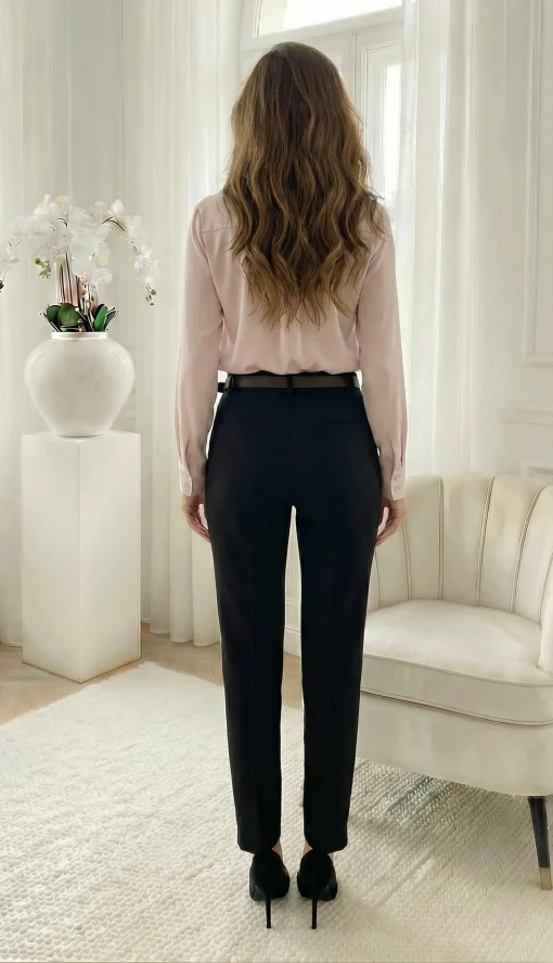 pantaloni-negri-cu-curea