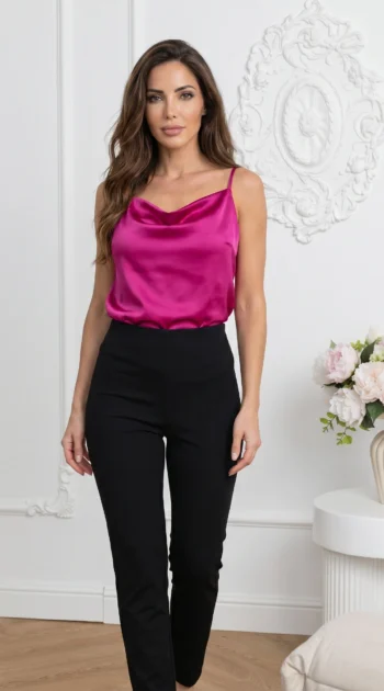 pantaloni-negri-cu-talie-inalta