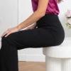 pantaloni-negri-cu-talie-inalta