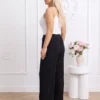 pantaloni-plisati-negri-cu-talie-elastica