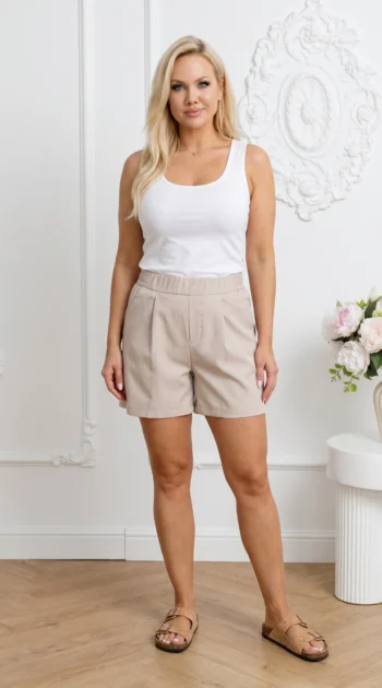 pantaloni-scurti-din-vascoza-cu-talie-elastica-si-pense