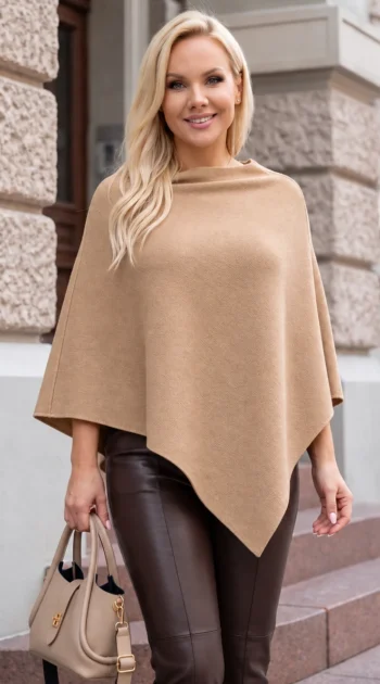 poncho-elegant-din-tricot-fin-cu-croiala-asimetrica