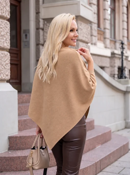 poncho-elegant-din-tricot-fin-cu-croiala-asimetrica