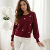 pulover-bordo-elegant-cu-aplicatii-cristale-tip-stea