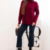 pulover-burgundy-oversize-cu-guler-inalt