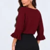 pulover-din-tricot-fin-cu-maneci-trei-sferturi-si-volanase