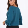 pulover-din-tricot-fin-cu-maneci-trei-sferturi-si-volanase