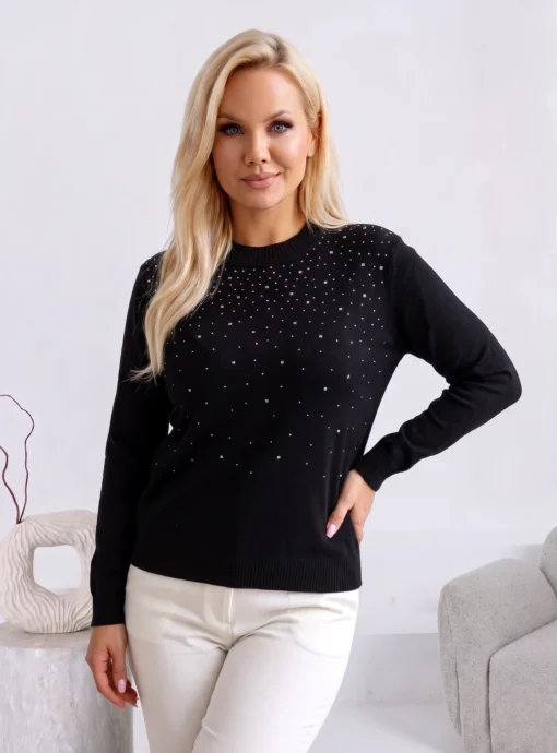 pulover-elegant-din-tricot-cu-aplicatii-stralucitoare