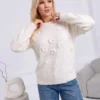 pulover-elegant-din-tricot-moale-cu-flori-3d