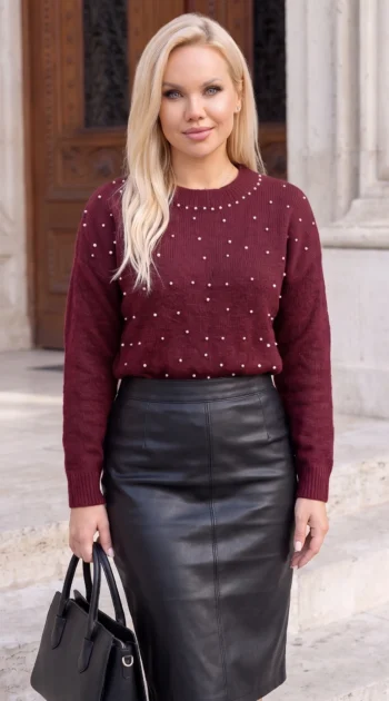 pulover-elegant-din-tricot-moale-cu-perle-aplicate