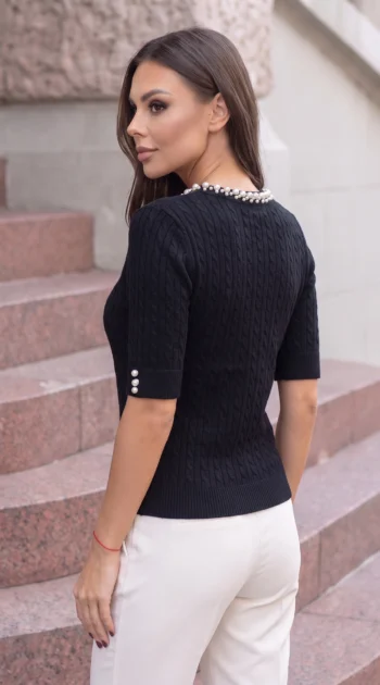 pulover-elegant-din-tricot-torsadat-decorat-cu-perle