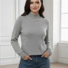 pulover-gri-elegant-cu-perle-decorative-si-guler-inalt