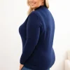 pulover-marime-mare-bleumarin-pe-gat-din-tricot-fin