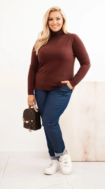 pulover-marime-mare-maro-pe-gat-din-tricot-fin