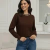 pulover-maro-elegant-cu-perle-decorative-la-guler