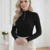 pulover-negru-elegant-cu-nasturi-perlati-decorativi