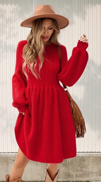 rochie-abiola-din-tricot-cu-model-decorativ