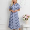 rochie-albastra-din-vascoza-cu-broderie-florala-si-dungi-fine