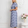 rochie-albastra-din-vascoza-cu-broderie-florala-si-dungi-fine
