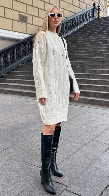 rochie-amela-midi-din-tricot