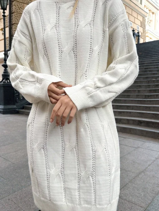 rochie-amela-midi-din-tricot