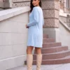 rochie-bleu-din-vascoza-cu-croiala-lejera