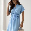 rochie-din-in-bleu-cu-cordon-si-nasturi-decorativi