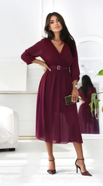 rochie-eleganta-albastra-cu-decolteu-petrecut-si-curea-in-talie-copiaza