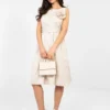 rochie-eleganta-midi-bej-cu-textura-satinata-si-detalii-florale