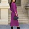 rochie-eleganta-mov-cu-decolteu-petrecut-si-curea-in-talie