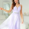 rochie-lila-midi-din-tul-cu-bust-satinat-si-cordon-cu-aplicatii