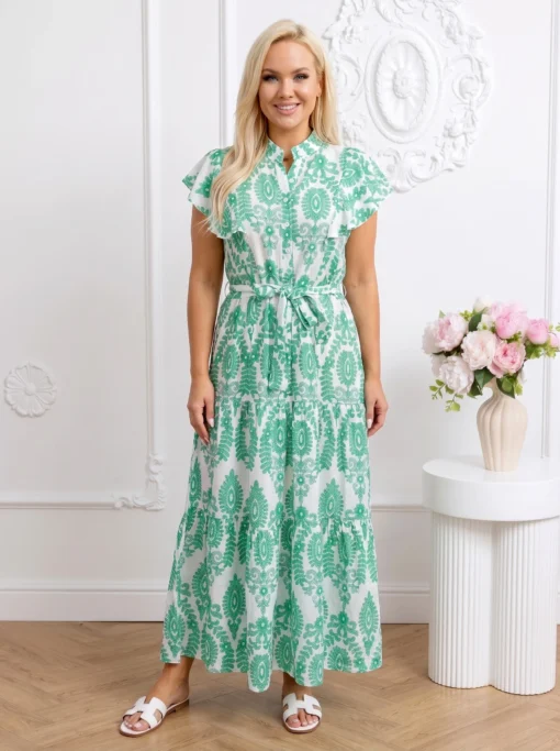 rochie-lunga-cu-volanase-din-vascoza