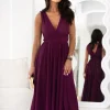 rochie-lunga-eleganta-mov-cu-decolteu-in-v-si-voal-fluid
